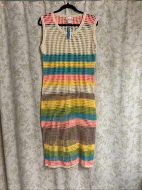 Crotchet Marlo Swim Cover Up Maxi Dress